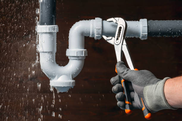 Professional Sewer Line Repair technician working in Oradell, NJ